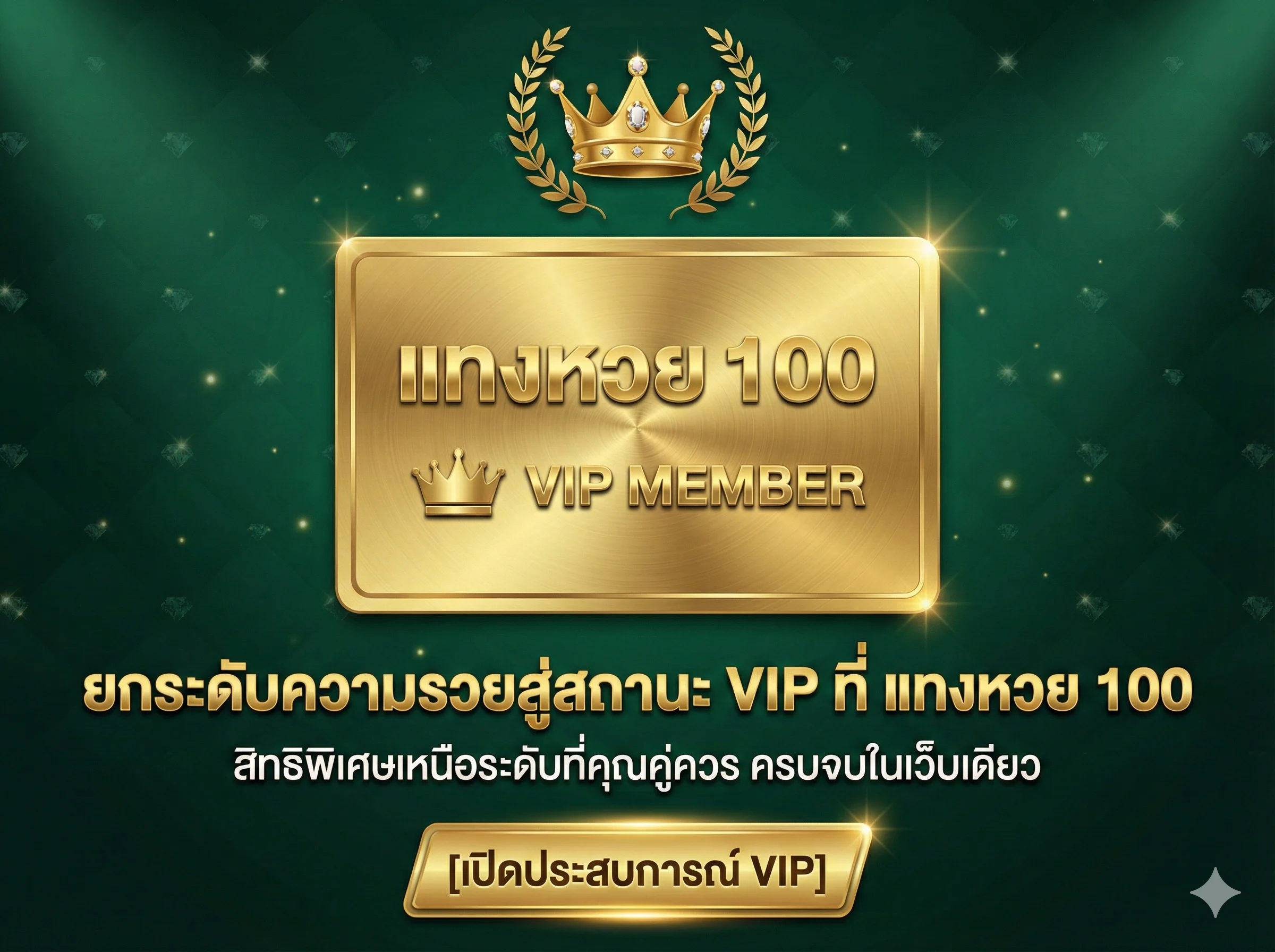 สิทธิพิเศษสมาชิก VIP ที่ tanghuay100